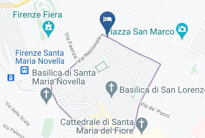 Florence - Hotel Basilea Maps