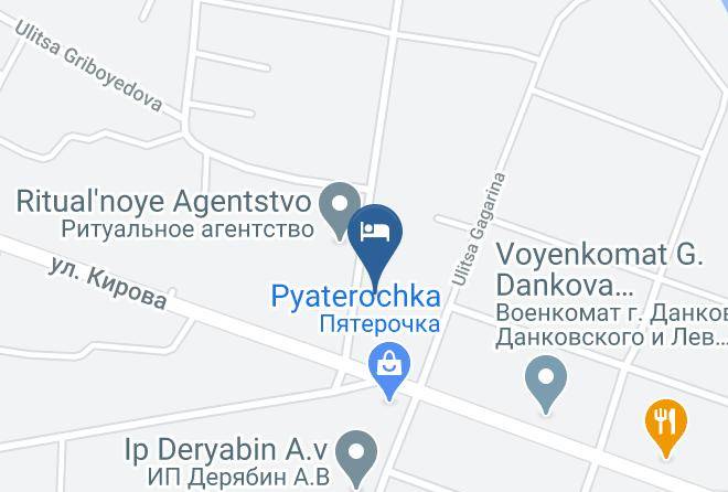 Dankovsky District - Hotel Basilik Dankov Maps