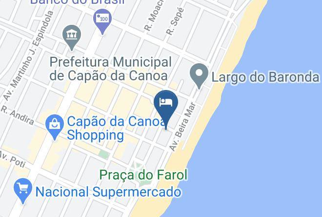 Capao Da Canoa - Hotel Bassani Maps