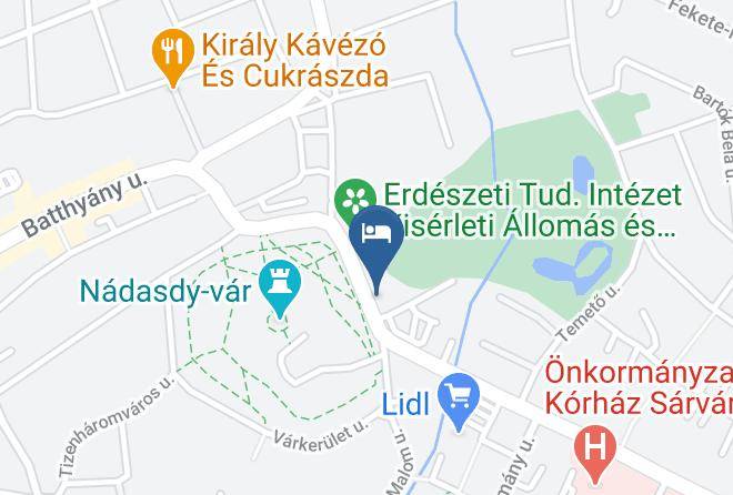 Sarvar - Hotel Bassiana Maps