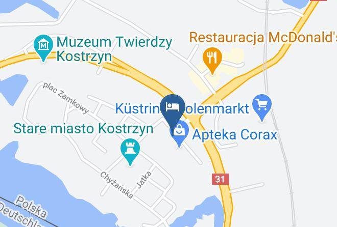 Gorzowski - Hotel Bastion Maps