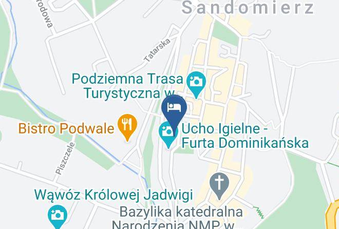 Sandomierski - Hotel Basztowy Maps