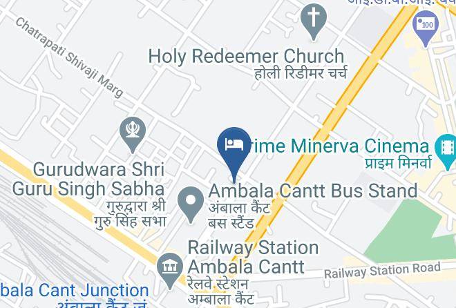 Hotel Batra Palace Map