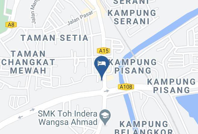 Kinta District - Hotel Batu Gajah Maps