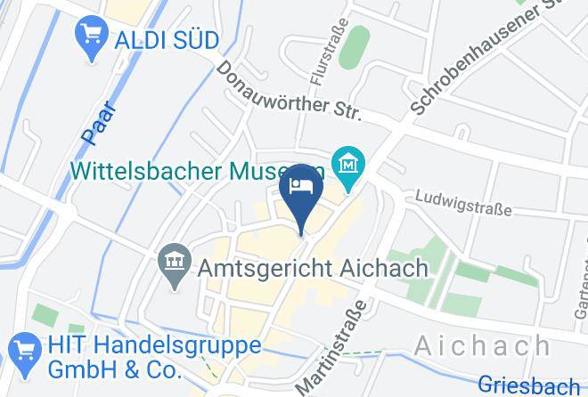 Aichach Friedberg - Hotel Bauerntanz Maps