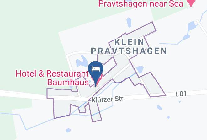 Nordwestmecklenburg - Hotel Baumhaus Maps