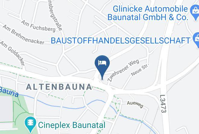 Kassel - Hotel Baunataler Hof Maps