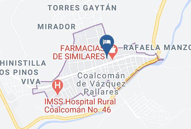 Coalcoman De Vazquez Pallares - Hotel Bautista Maps