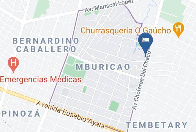 Asuncion - Hotel Bavaria Maps