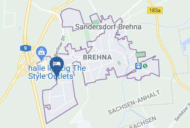 Anhalt Bitterfeld - Hotel Bavaria Maps