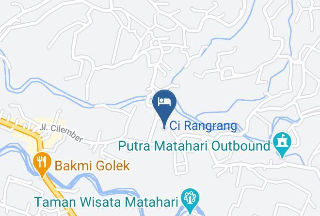 Bogor Regency - Hotel Bayak & Resort Maps