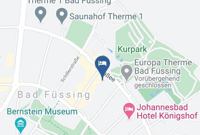 Passau - Hotel Bayerischer Hof Bad Fussing Maps