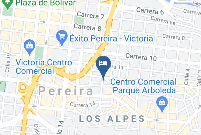 Pereira - Hotel En Pereira Circunvalar Bayit Tov Maps