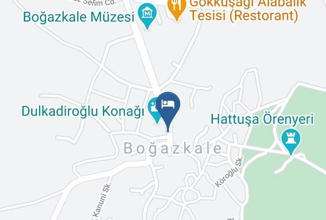 Bogazkale - Hotel Baykal Maps