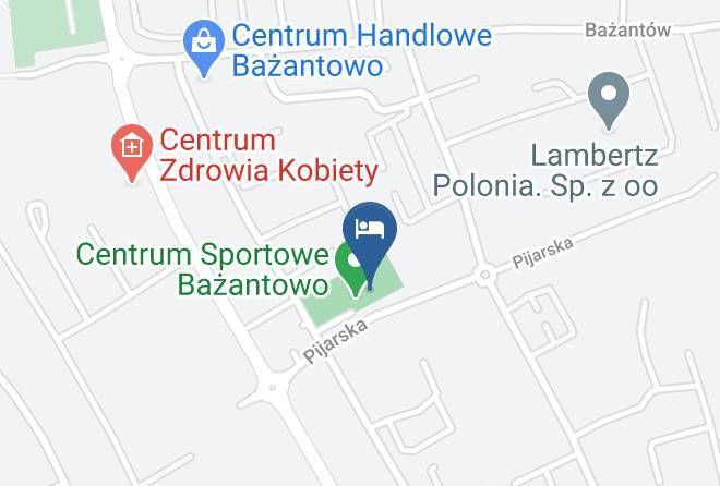 Katowice - Hotel Bazantowo Sport Maps