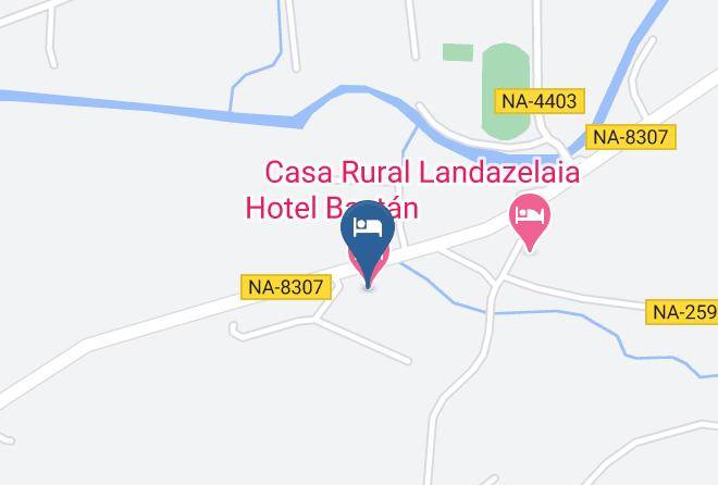 Hotel Baztan Map