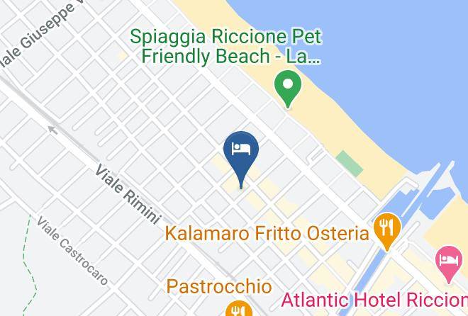 Rimini - Hotel B&b Aria Di Mare Maps