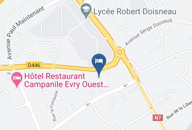 Essonne - B&B Hotel Corbeil Essonnes Maps