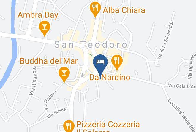 Hotel B&b Il Viandante Map