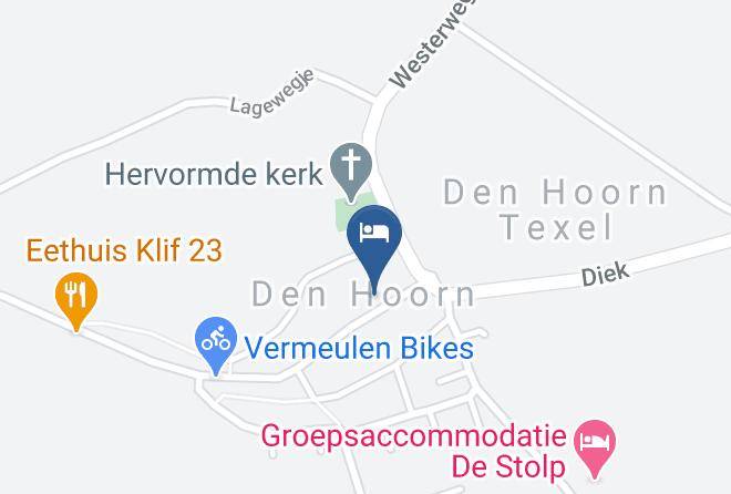 Texel - Hotel B&b Loodsmans Welvaren Texel Maps
