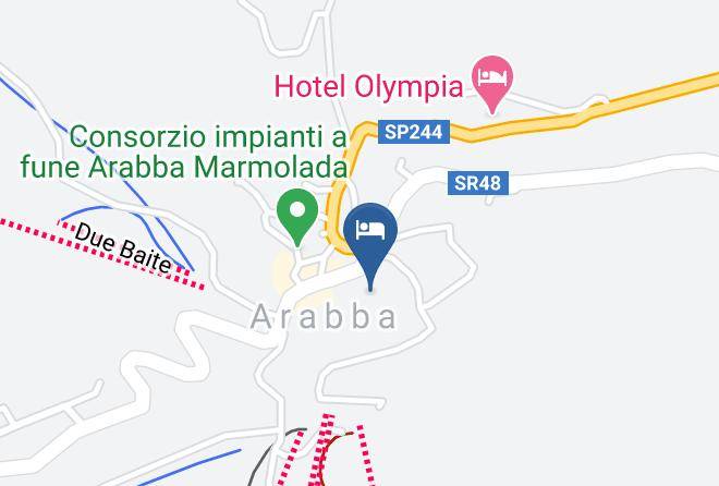 Belluno - Hotel B&b Marilena Maps