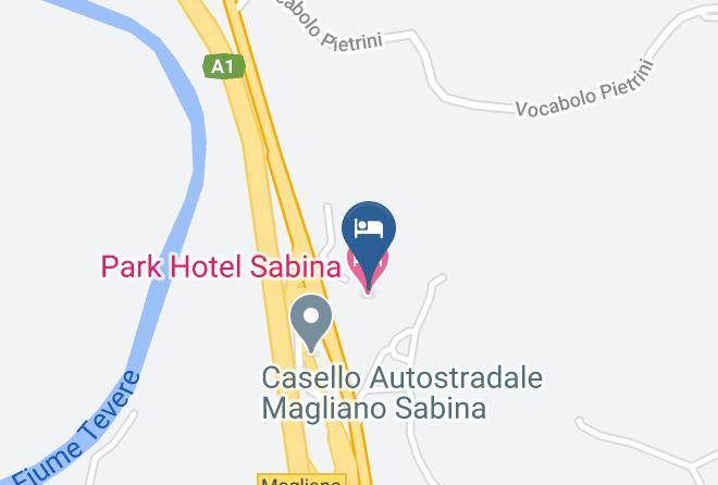 Rieti - Hotel B&b Mary And Rose & La Grande Quercia Maps