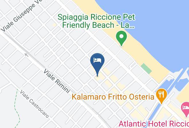 Rimini - Hotel B&b Vagabond Maps
