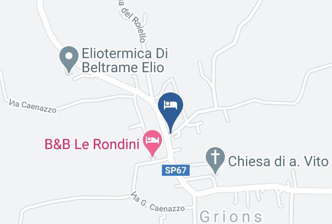 Udine - Hotel Bco Maps