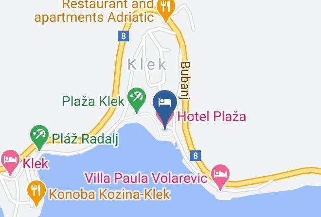 Hotel Beach Map