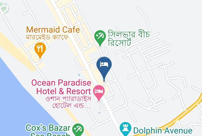 Chittagong - Hotel Beach Way Maps