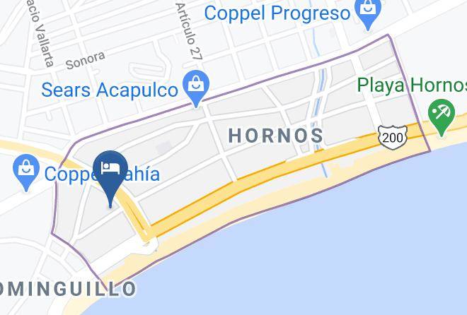 Acapulco De Juarez - Hotel Beatriz Maps