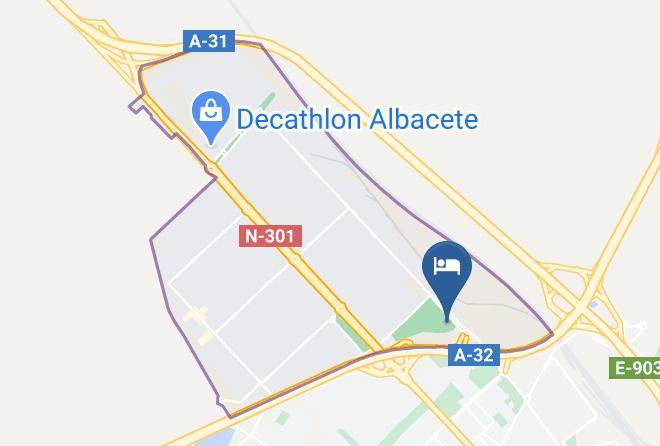 Albacete - Hotel Beatriz Albacete & Spa Maps