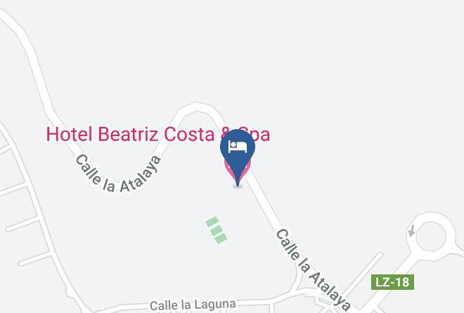 Las Palmas - Hotel Beatriz Costa & Spa Maps