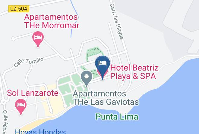Hotel Beatriz Playa & Spa Map