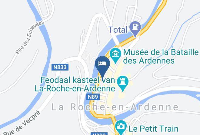 Luxemburg Province - Hotel Beau Rivage And Restaurant Koulic Maps