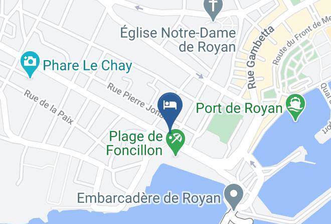 Charente Maritime - Hotel Beau Rivage Maps