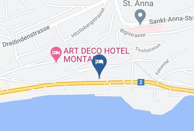 Lucerne - Hotel Beau Sejour Lucerne Maps