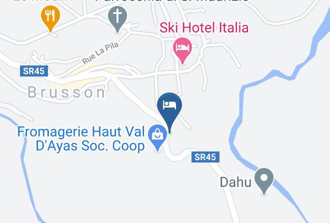 Aosta - Hotel Beau Site Maps