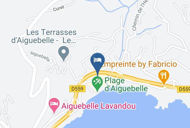 Var - Hotel Beau Soleil Maps