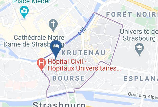 Bas Rhin - Hotel Beaucour Maps