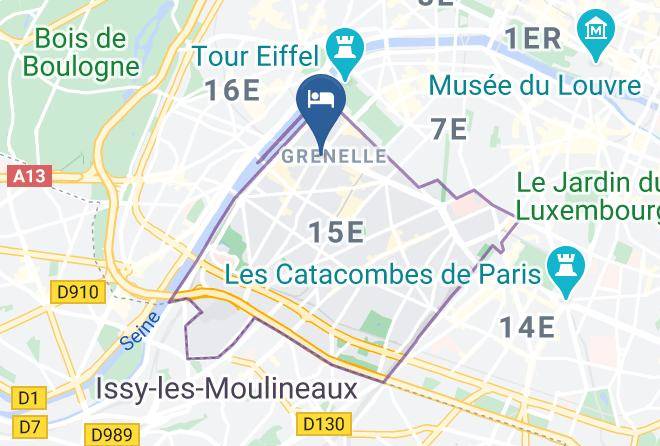 Paris - Hotel Beaugrenelle Tour Eiffel Maps