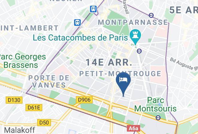 Paris - Hotel Beaunier Maps