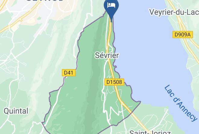 Haute Savoie - Hotel Beauregard Maps