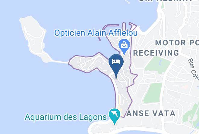 Noumea - Hotel Beaurivage Maps