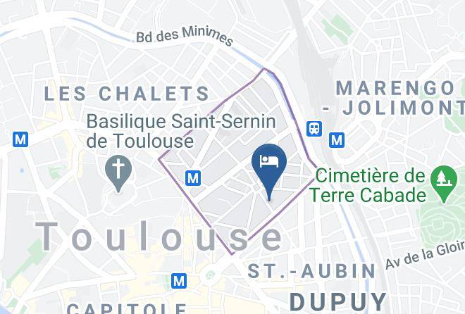 Haute Garonne - Hotel Beausejour Maps