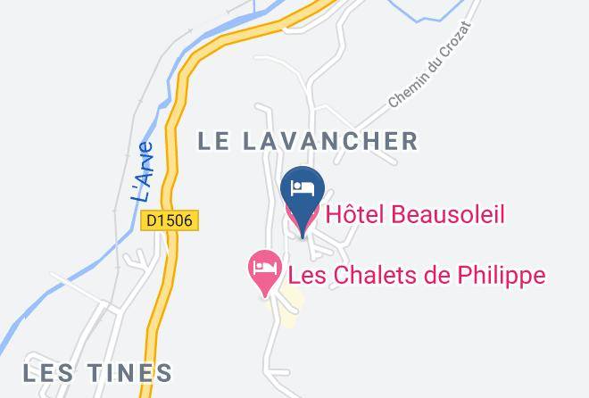 Haute Savoie - Hotel Beausoleil Maps