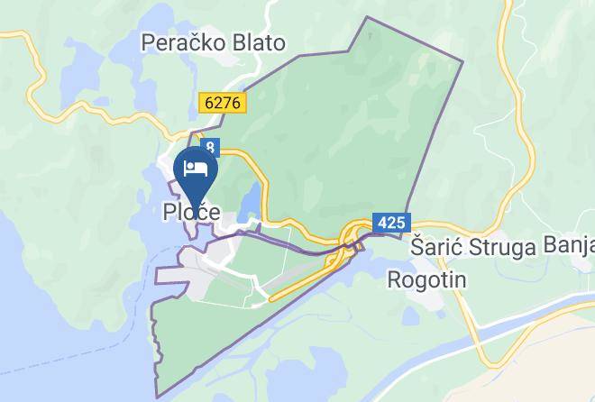 Ploce - Hotel Bebic Maps