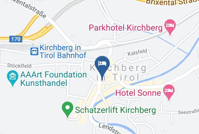 Hotel Bechlwirt Map - Tyrol - Kitzbuhel