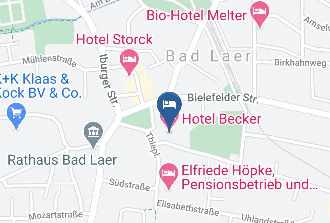 Osnabruck - Hotel Becker Maps