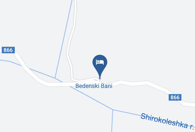 Hotel Bedenski Bani Map